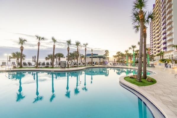 16Th Floor 1 Bedroom Resort Condo Direct Oceanfront Wyndham Ocean Walk Resort Daytona Beach 1606 Экстерьер фото